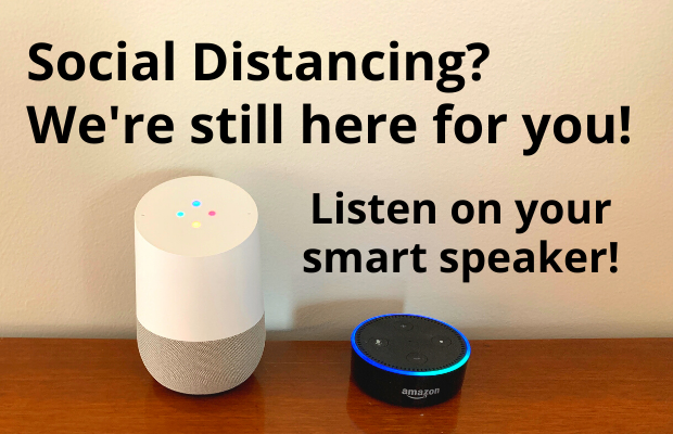Stuck at Home? You can still listen to your favorite station!