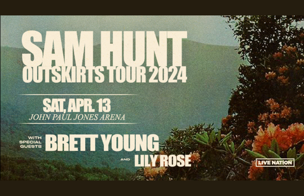 Enter to Win Tickets to see Sam Hunt at JPJ