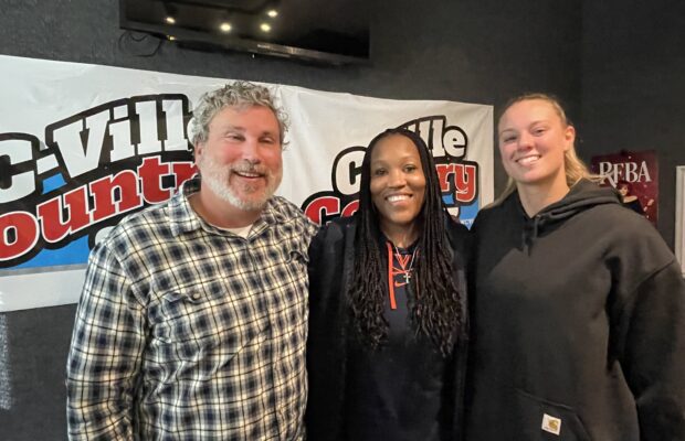 UVA Women’s Basketball’s Coach Mox with Uncle P and Sammy B UVA Women’s Basketball’s Coach Mox with Uncle P and Sammy B